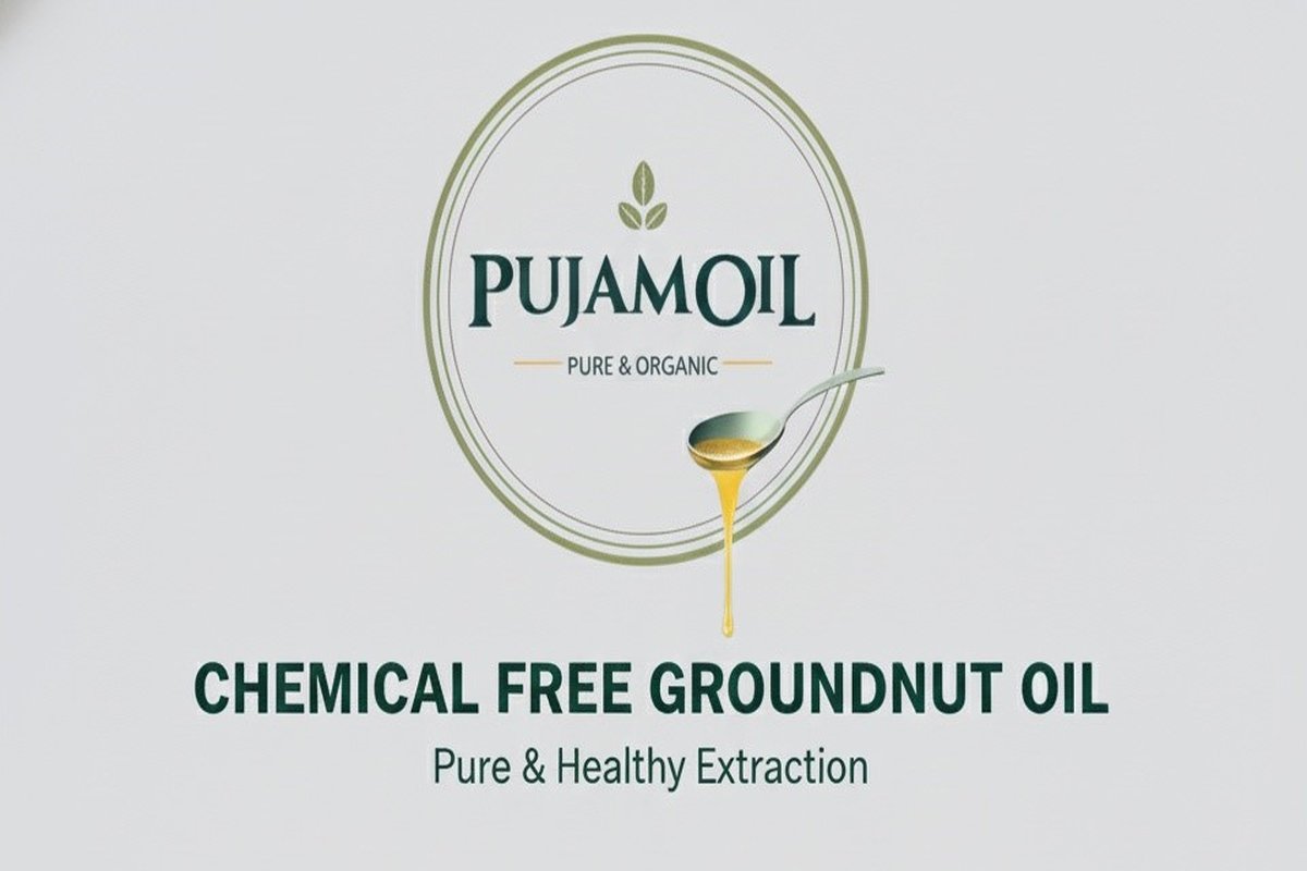 Chemical Free Groundnut Oil