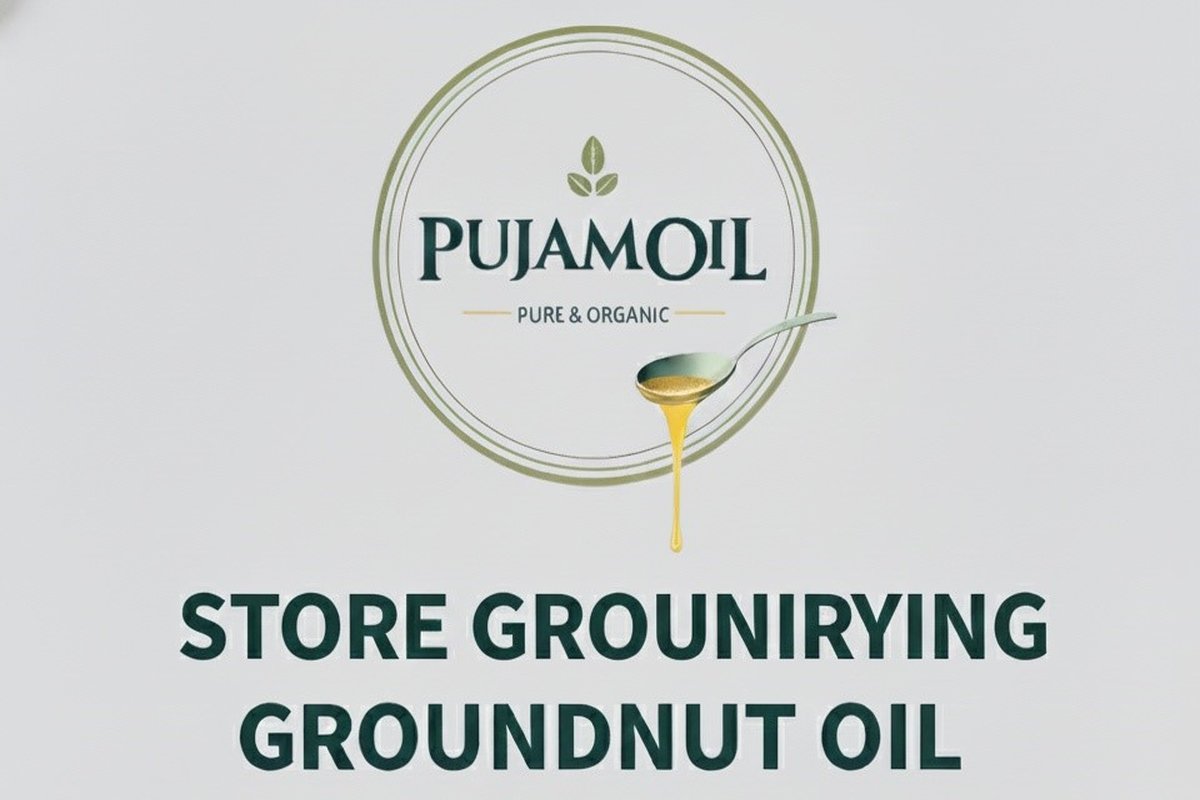 Store Groundnut Oil